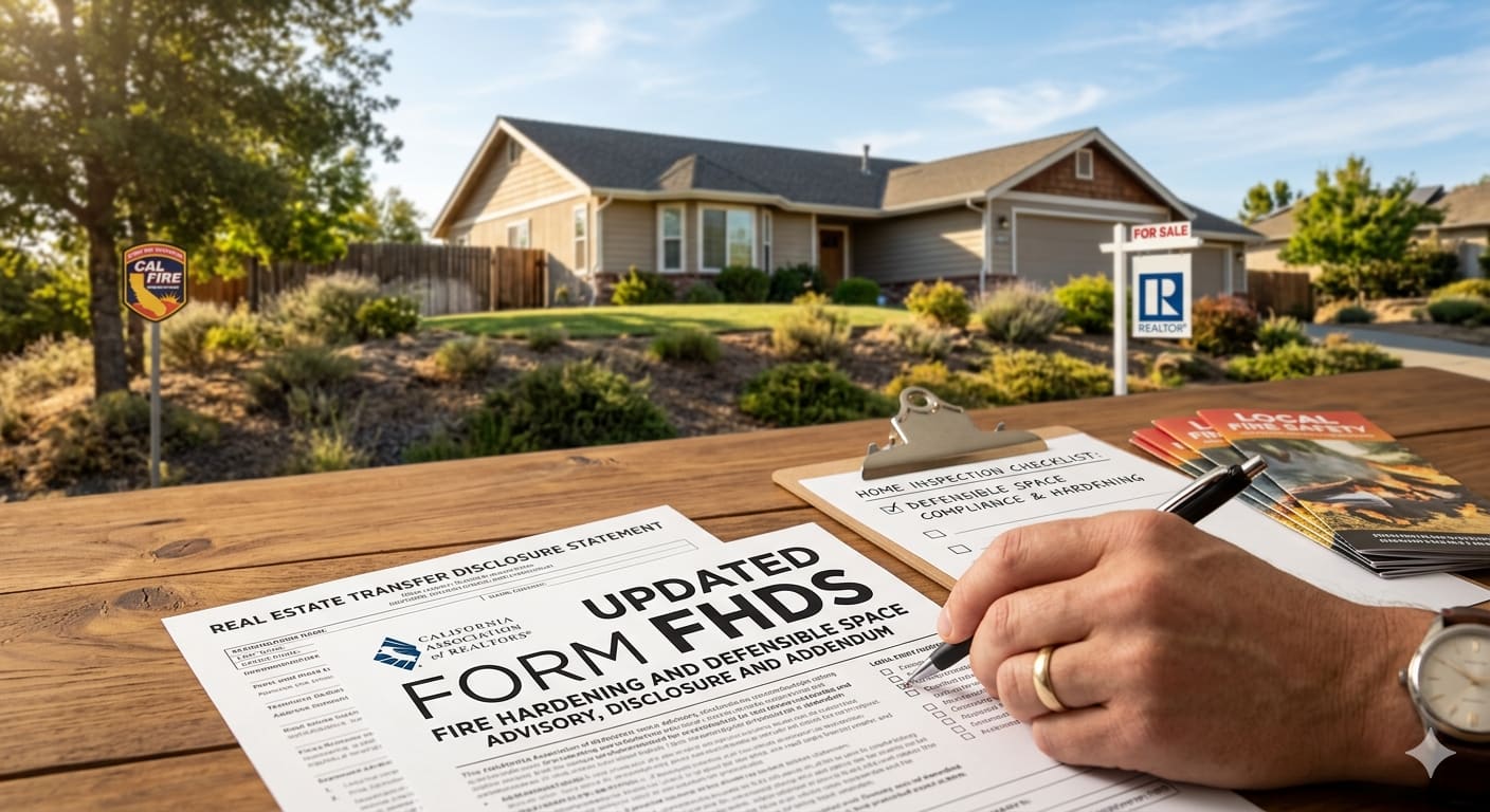 Navigating California’s Fire Safety Laws: What Buyers and Sellers Need to Know About the Updated FHDS Form